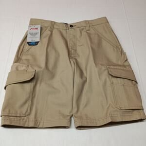 Genuine Dickies Ultimate Ripstop Cargo Shorts Men’s Size 32 Beige Relaxed Fit